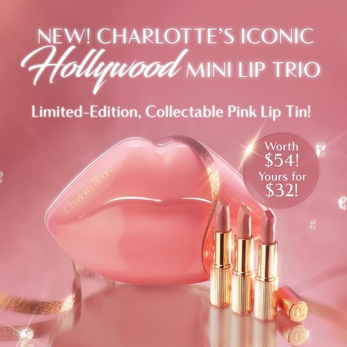 Charlotte Tilbury K.I.S.S.I.N.G Lipstick - Hydrating Formula with Light-Diffusing Pigments for Luminous Lips