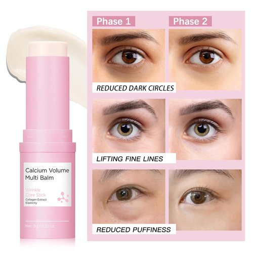 Petansy Calcium Multi Balm - Korean Collagen Moisturizing Stick for Anti-Aging & Wrinkles | 2 Pcs