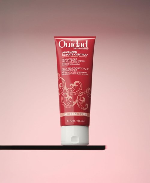 Ouidad Advanced Climate Control Curl Gel Cream - Anti-Frizz Touch-Up, 3.4 fl oz | Perfect for All Curl Types