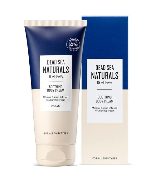 Dead Sea Naturals Soothing Body Cream - Rich Hydration & Instant Comfort Relief, 6.7 Fl. Oz