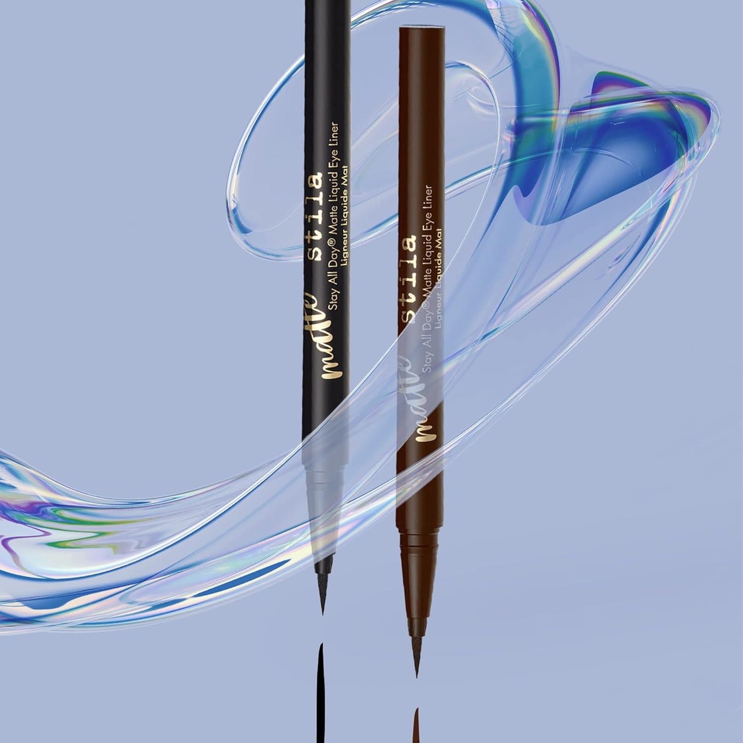 Stila Stay All Day® Matte Liquid Eye Liner - Long-Lasting, Smudge-Proof Formula | Deep Black Color