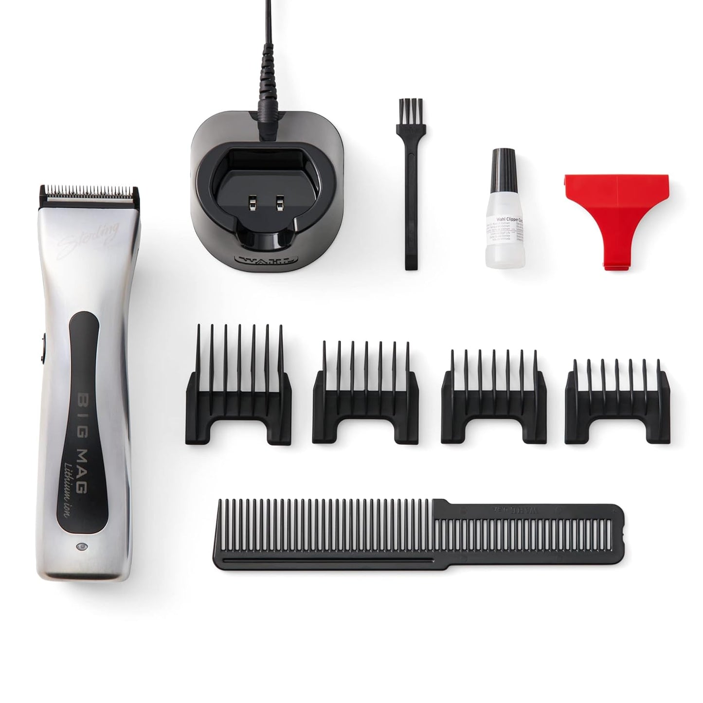 Wahl Professional - Sterling Big Mag Cordless Clipper & Hair Trimmer Set - Salon-Quality Cutting Tools