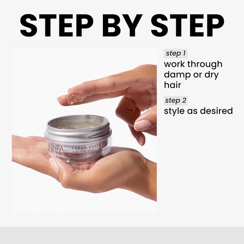 Kenra Clear Paste 20 - High Shine Hair Styler | Strong Hold & Control | Texturizing for All Hair Types