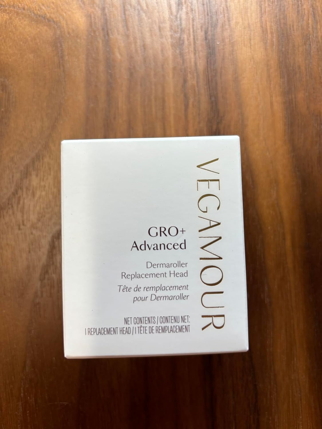 VEGAMOUR GRO+ Advanced Dermaroller Replacement Head - 1,200 Microneedles 0.25mm for Scalp Exfoliation