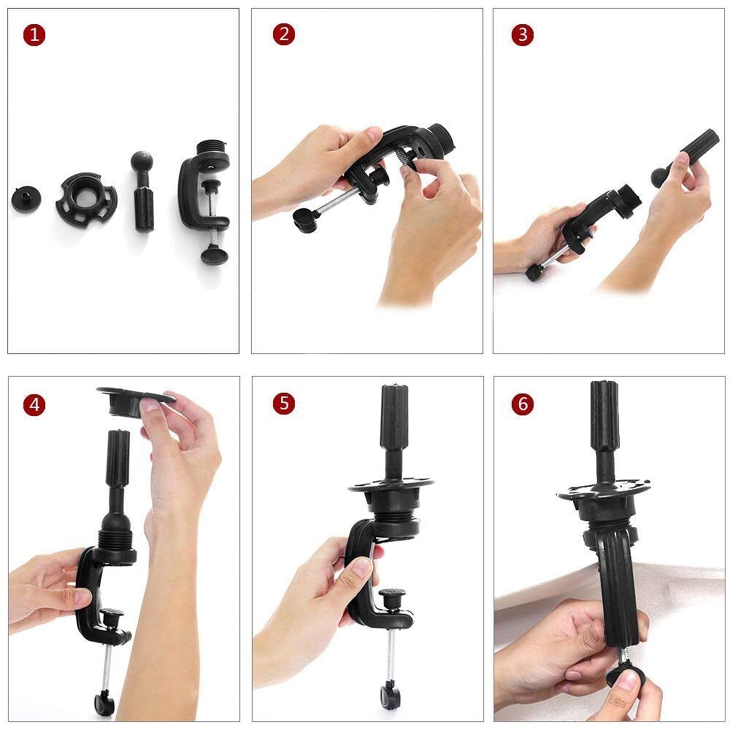 TKIMHEQ Bald Female Mannequin Head 21.6 Inches Big Head Circumference Makeup Training Head Wig Head Professional Cosmetology for Wig Making Hat Helmet Glasses Display Head Model with Clamp Stand