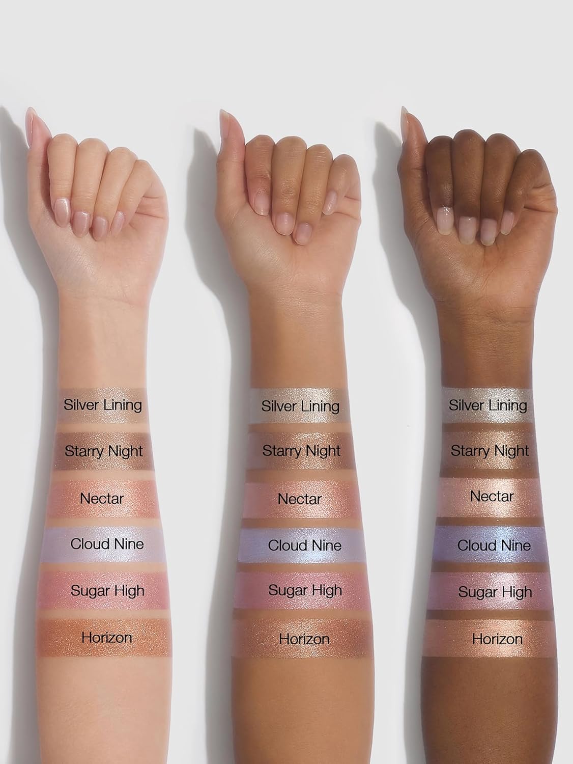 SheGlam Airglow Liquid Eyeshadow - 16-Hour Long-Lasting Shimmer in Cloud Nine