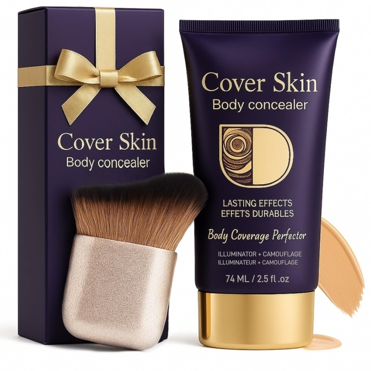 Skiennix Waterproof Body Concealer - Buildable Coverage for Uneven Skin Tone | Long-Lasting Finish