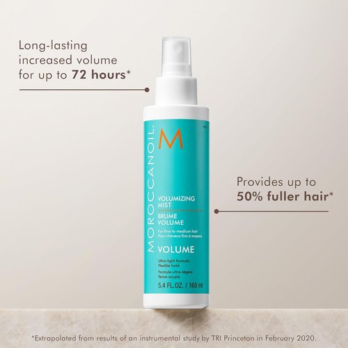 Moroccanoil Volumizing Mist - Lightweight Hair Spray for Extra Volume and Shine | 4.2 oz