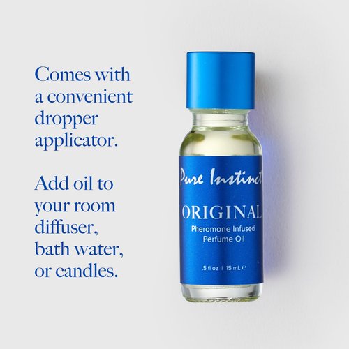 Pure Instinct - The Original Pheromone Infused Essential Oil Perfume Cologne - Unisex For Men and Women - TSA Ready