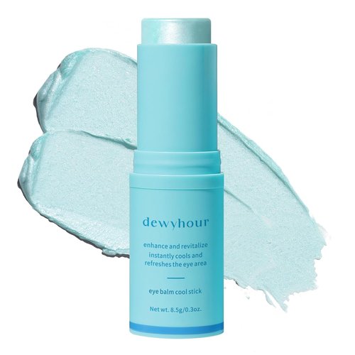Dewyhour Under Eye Balm Stick - Cooling Moisturizing Treatment for Dark Circles & Puffiness | Korean Skin Care