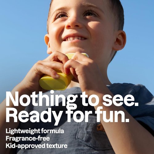 ATTITUDE Kids Mineral Sunscreen Face Stick - SPF 50, EWG Verified, Non-Nano, Vegan, 0.53 oz