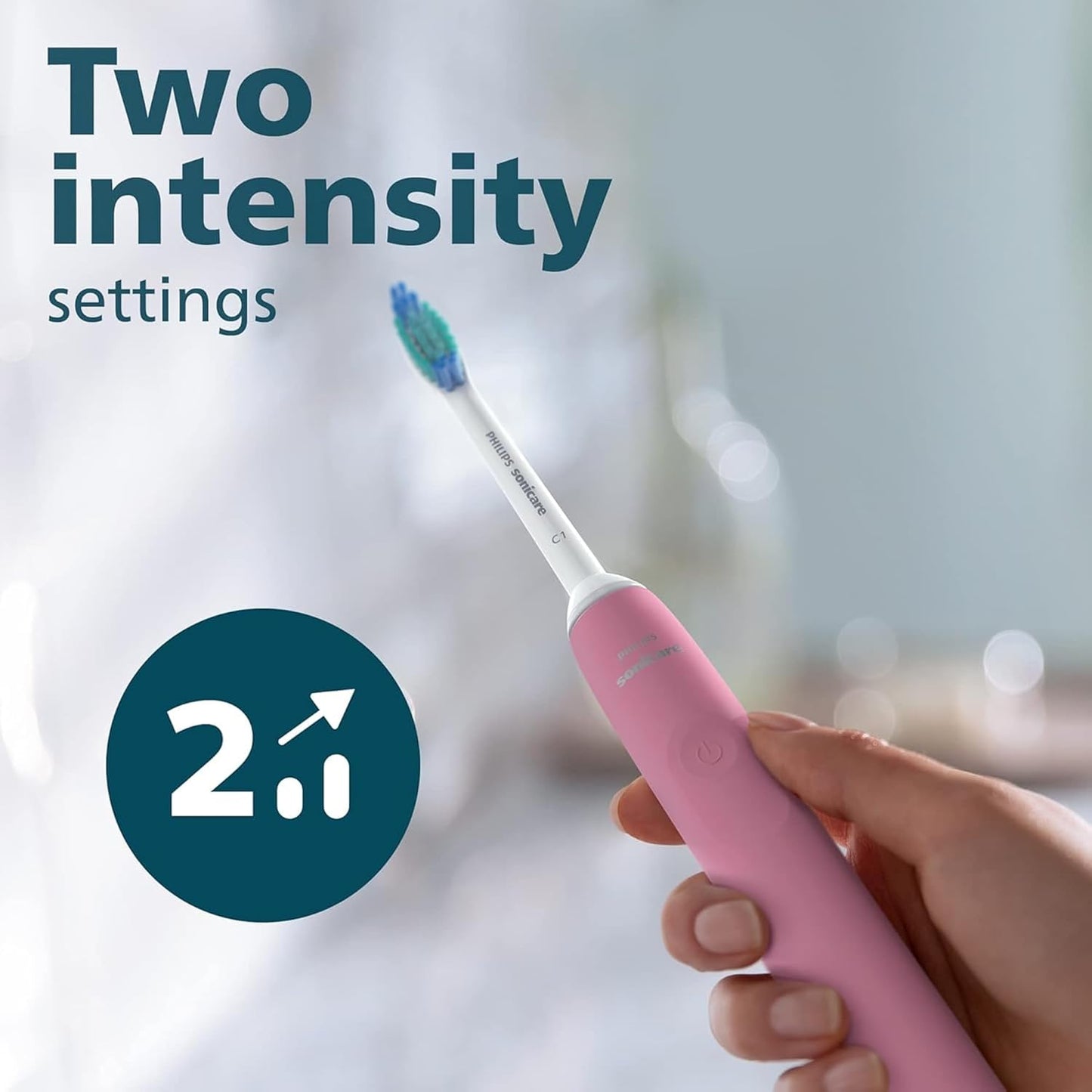 Alphasonik Rechargeable Electric Toothbrush - ProtectiveClean Removes More Plaque | Long-Lasting 4-Day Battery