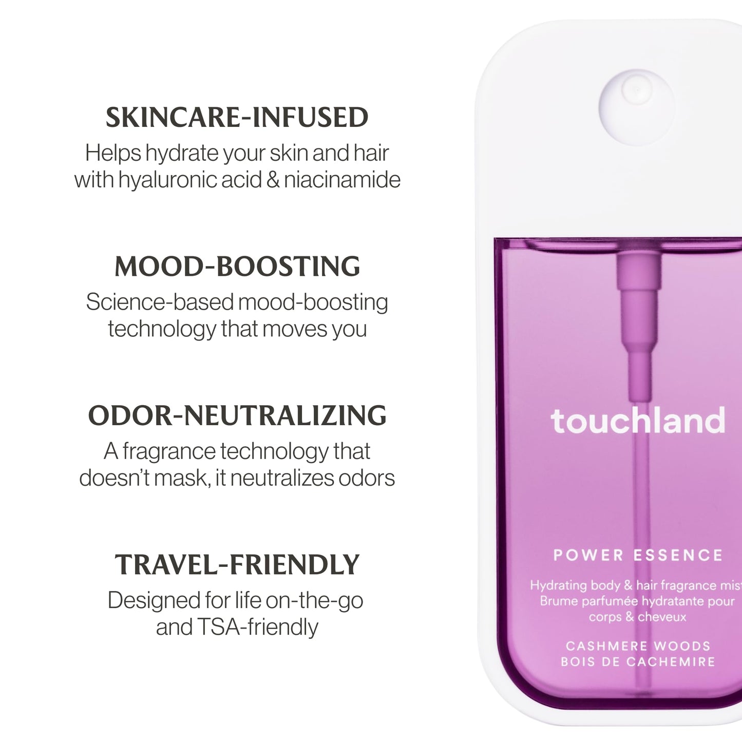 Touchland Power Essence Hydrating Body & Hair Fragranc