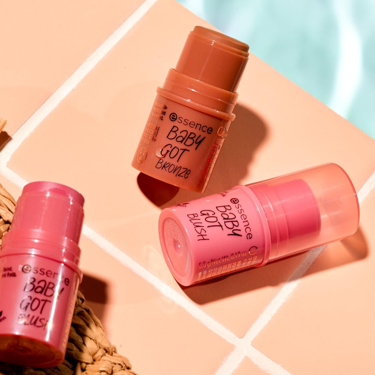 Essence | Baby Got Bronze Cream Bronzer Stick - Easy Application & Blend | Vegan, Gluten-Free, 10g | Cinnamon Spice
