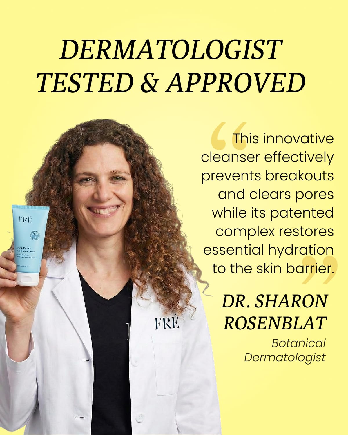 FRÉ Hydrating Facial Cleanser - Creamy Face Wash for Dry Skin & Moisturizing | 5.07 fl. oz.