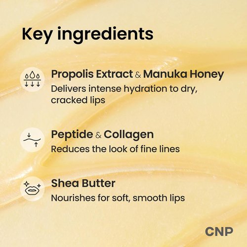 CNP Honey Lip Butter - Hydrating Overnight Manuka Lip Balm & Mask | 12hr Moisture, 0.5 fl. oz.