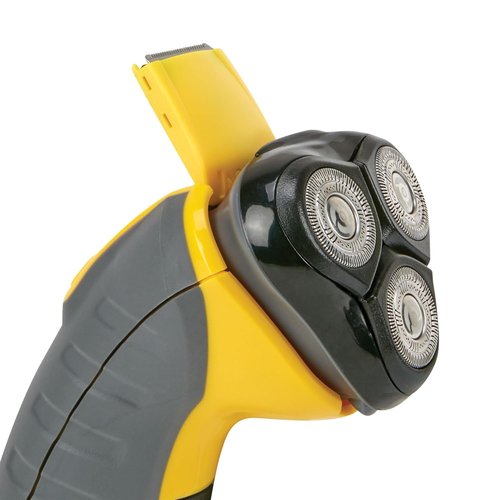 Remington Rotary Shaver 5100 - Virtually Indestructible Electric Razor for Men | 100% Waterproof, Yellow