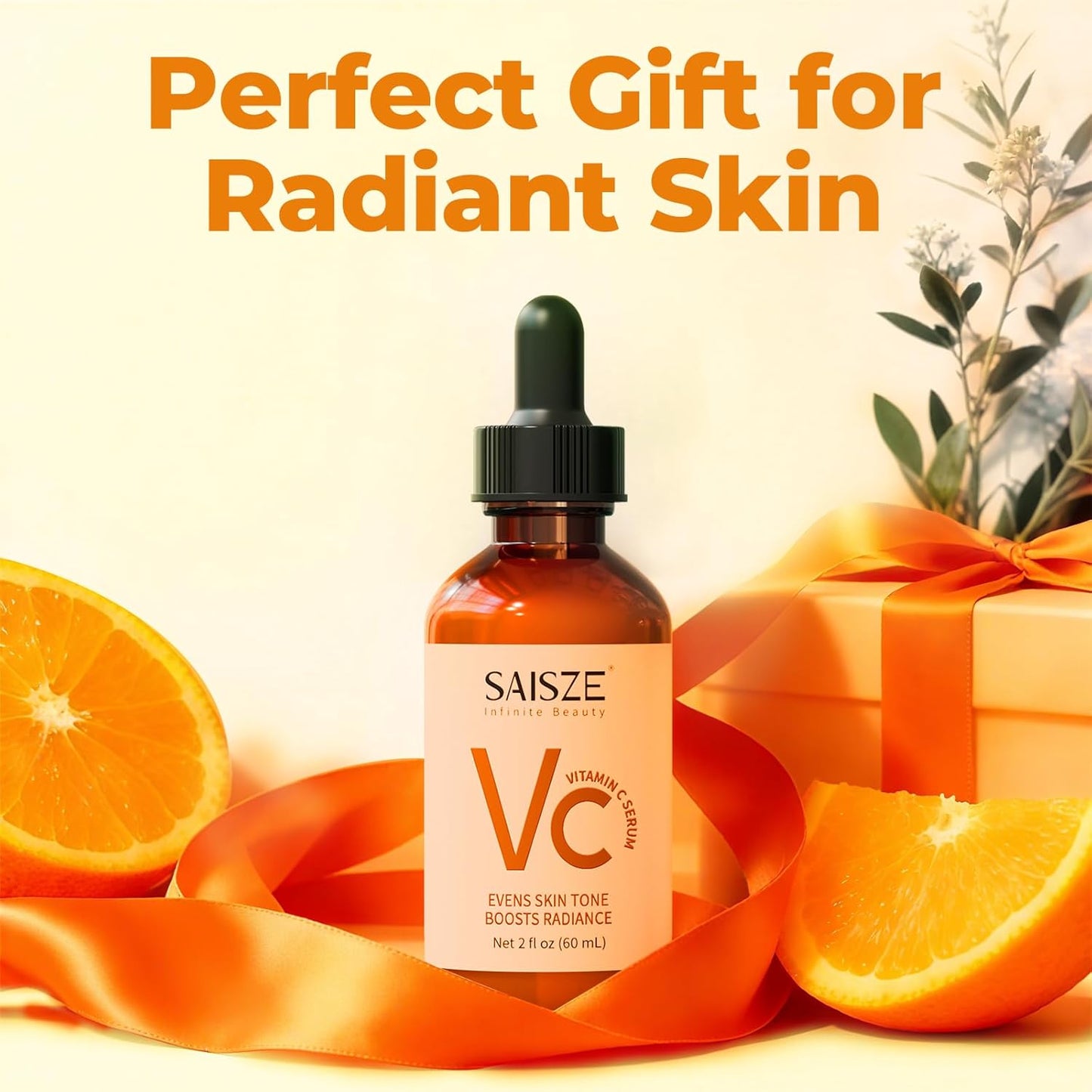 Skiennix Vitamin C Serum - Anti-Aging Facial Serum for Dark Spots | 60ml Hydrating Formula