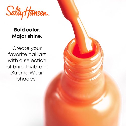 Sally Hansen Xtreme Wear Nail Polish, Streak-Free, Shiny Finish, Long-Lasting Nail Color, Pink Punk, 0.4 fl oz