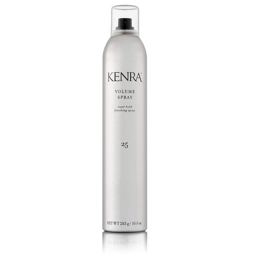 Kenra Professional Volume Spray 25 50% | Super Hold Finishing & Styling Hairspray | Flake-free & Fast-drying | Wind & Humidity Resistance | All Hair Types | 10 oz