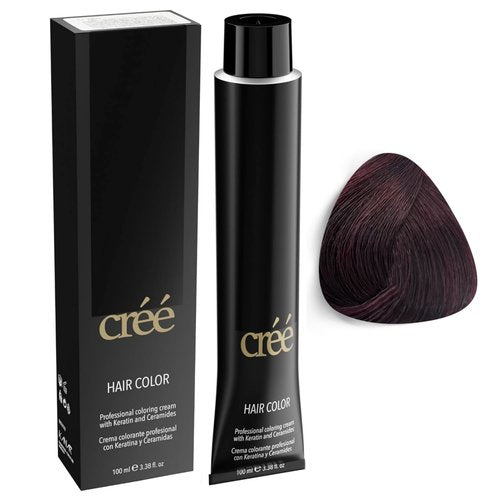 Cree Professional Reds Series Permanent Hair Color - Long Lasting, Rich Vibrant - Gray Coverage 100ml - 3.4 fl.oz.