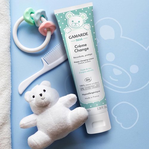 Gamarde Baby Change Cream - Soothing Diaper Rash Relief for Delicate Skin - 3.52 oz