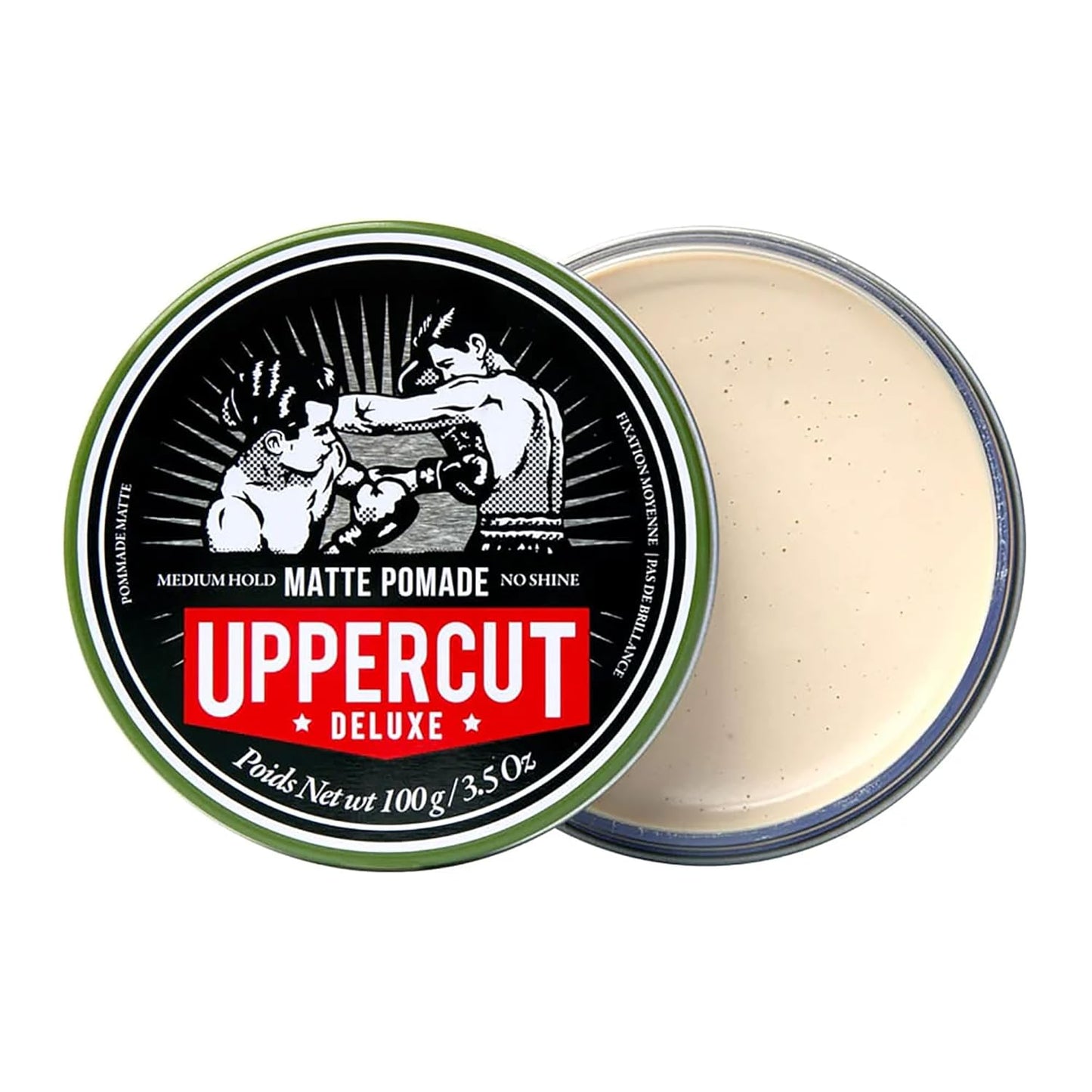 Uppercut Deluxe Matte Pomade - Barbers Collection for Strong Hold | 10.5 oz / 300 g