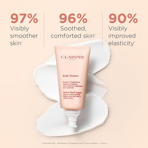 Clarins Tonic Body Treatment Oil & Extra-Firming Body Cream Bundle | Stretch Mark Oil & Cream for Pregnancy