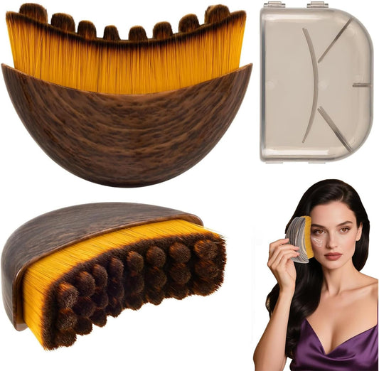 Skiennix Lymphatic Contour Face Brush - Sculpting & Anti-Puffiness Detox Tool for Glowing Skin