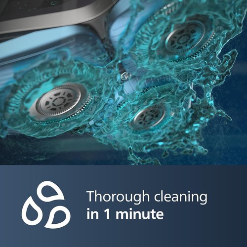 Philips Norelco Quick Clean Pod Cartridge - Lubricates Shaver & Eliminates Hair | 4x 5.4 fl oz Cartridges (Up to 1 Year Supply)
