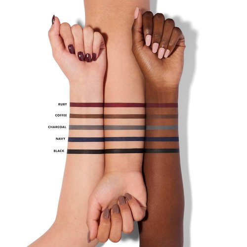 e.l.f. No Budge Retractable Eyeliner - Creamy, Ultra-Pigmented & Waterproof for Bold Lines | Black