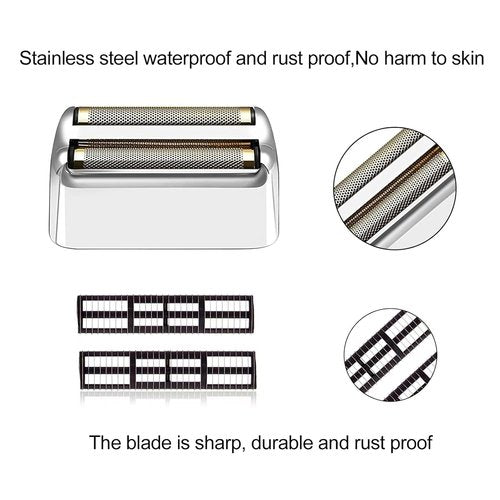 BaBylissPRO Replacement Foil & Cutters - Compatible with FXFS2 Shaver | Professional Silver Parts