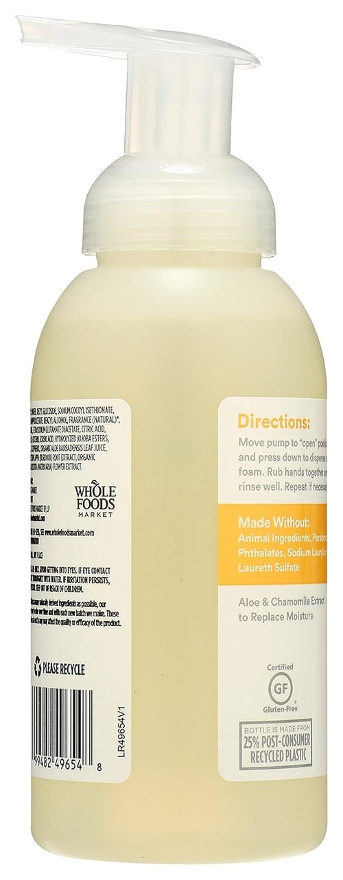 365 by Whole Foods Market - Foaming Hand Soap - Satsuma Eucalyptus Scent - 12 Fl Oz (Pack of 2)