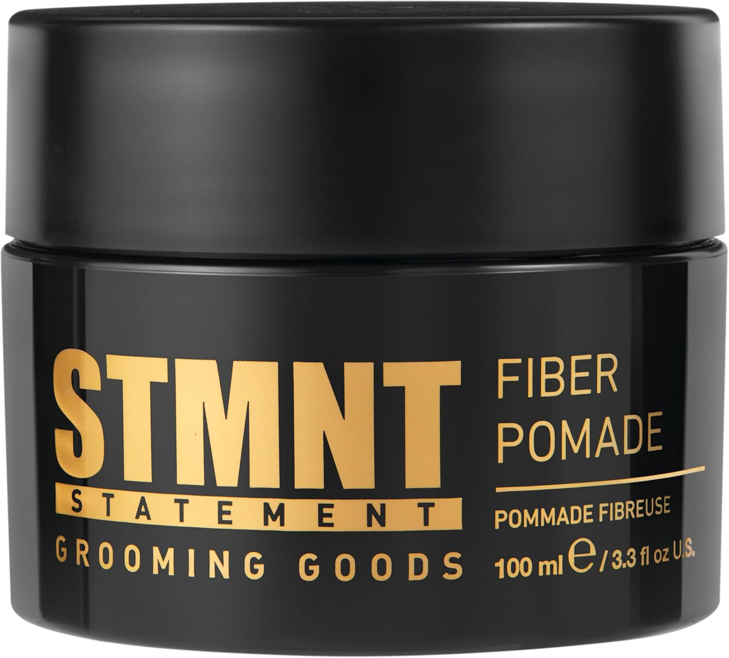 STMNT Grooming Goods Fiber Pomade - Strong Control with Semi-Matte Finish | Easy to Wash Out