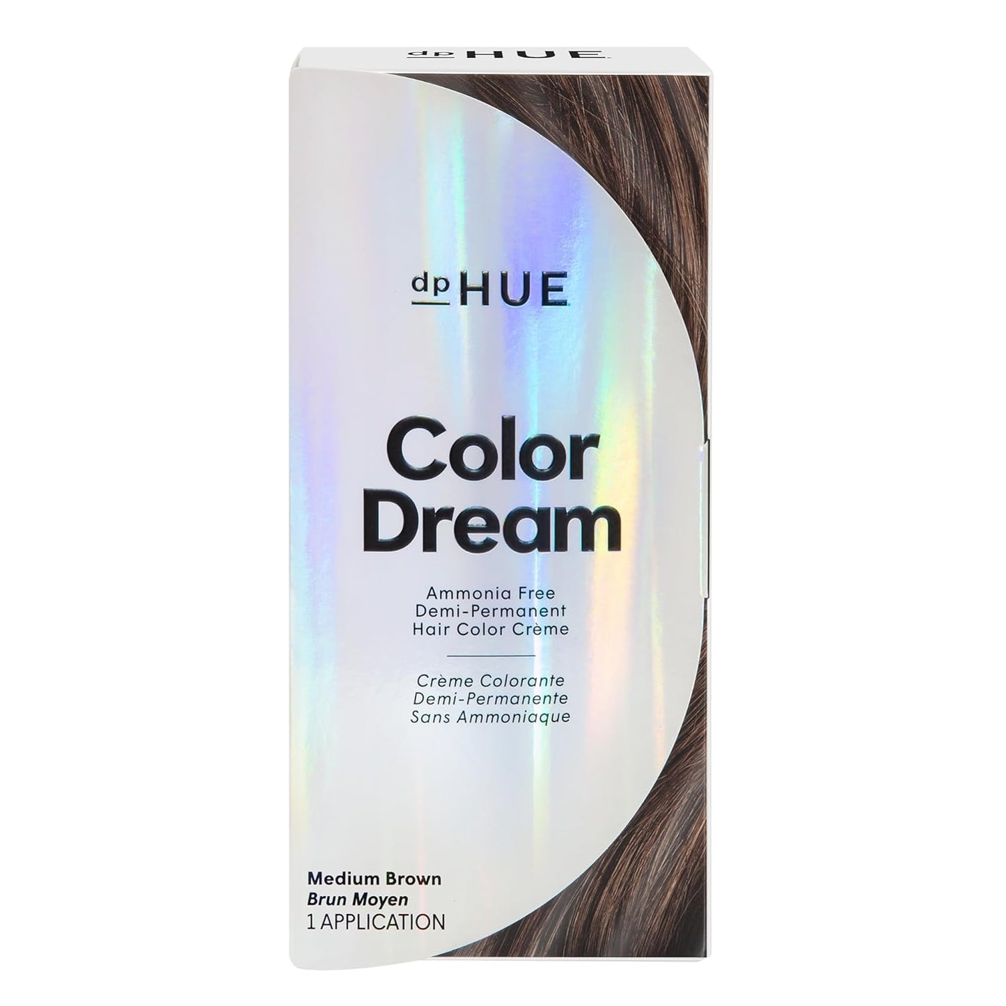 dpHUE Color Dream Medium Brown Hair Color - Ammonia-Free Demi-Permanent Formula - Lasts 16 Washes | Boosts Shine & Safe Ingredients
