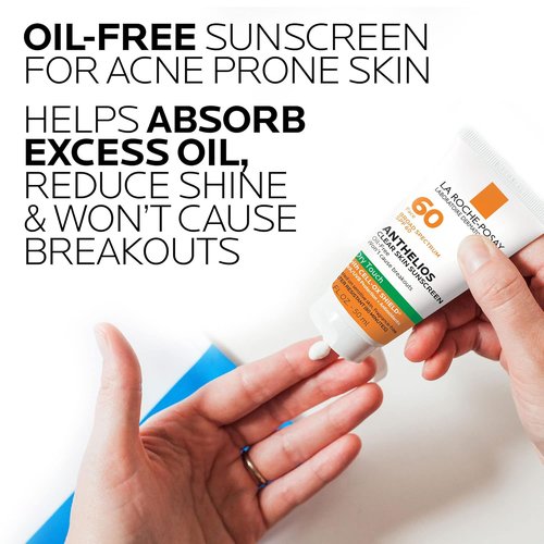 La Roche-Posay Anthelios Clear Skin Sunscreen - SPF 60, Oil-Free, Non-Greasy, Travel Size