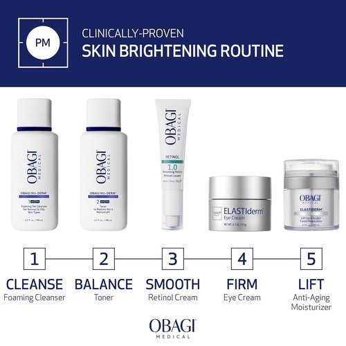 Obagi Medical Retinol 1.0 Cream - High-Potency Retinol for Fine Lines & Smooth Texture - 1 oz