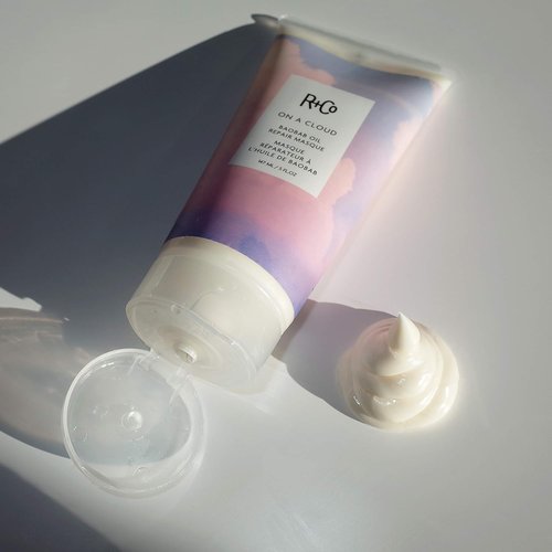 R+Co ON A CLOUD Bond Building Oil Masque - Strengthening Hair Treatment for All Types, Hydrates & Restores