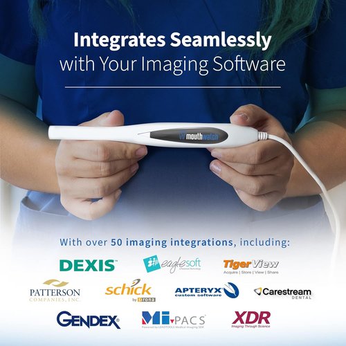 Intraoral Camera by [Brand Name] - Crystal Clear Images | Lightweight & Ergonomic Design, Easy One-Button Operation