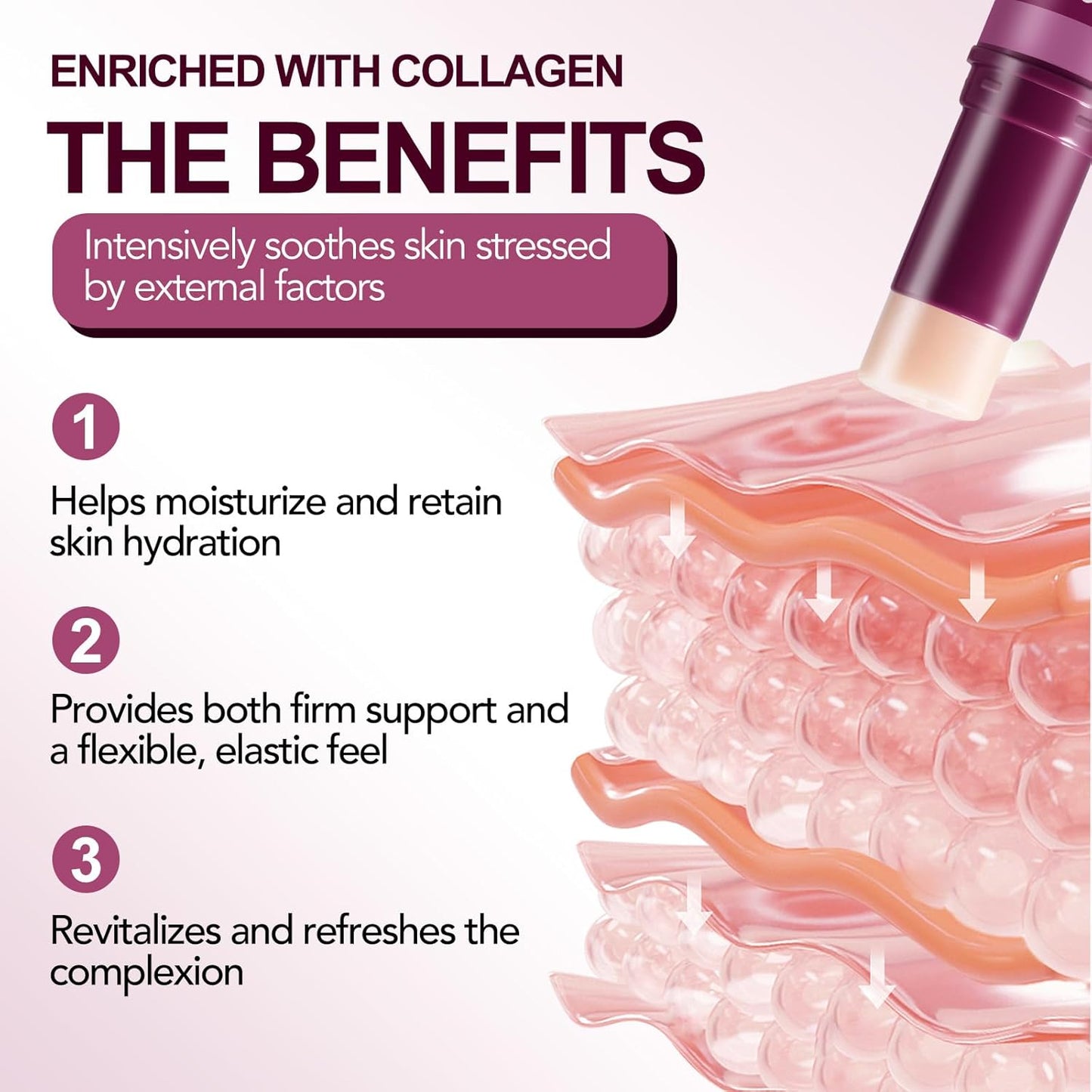 Skiennix Calcium Multi Balm Stick - Firming, Hydrating & Smoothing for Eyes, Face & Neck | 2PCS Set