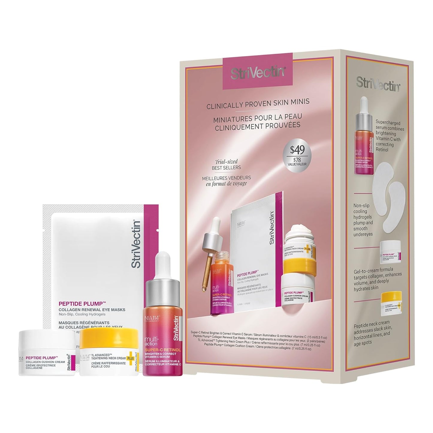 StriVectin Skin Care Holiday Gift Kits - Brightening, Smoothing & Hydrating Beauty Sets