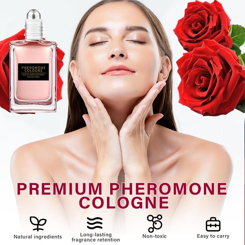 Pheromone Perfume for Women, Long-Lasting Roll-On Pheromone Perfume Oil Fragrance, Original Strong Travel Fragrance