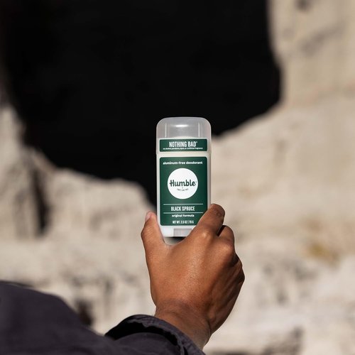 Humble Aluminum-Free Deodorant - Black Spruce Natural Stick for Long-Lasting Odor Control - 1 Pack