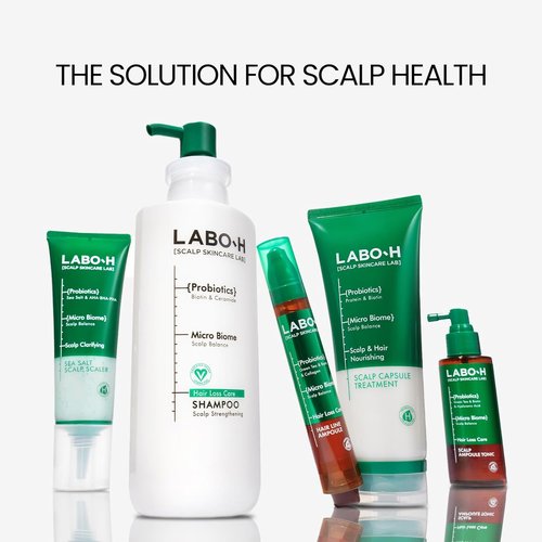 LABO.H Scalp Strengthening Conditioner - Vegan Hair Growth Treatment with Vitamin C & Biotin | 7.43 Fl. Oz.