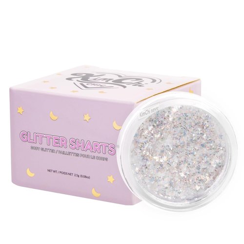 KimChiChic Beauty Glitter Sharts - Chunky Face & Body Glitter for Bold Sparkle | Super Nova, 2.5g