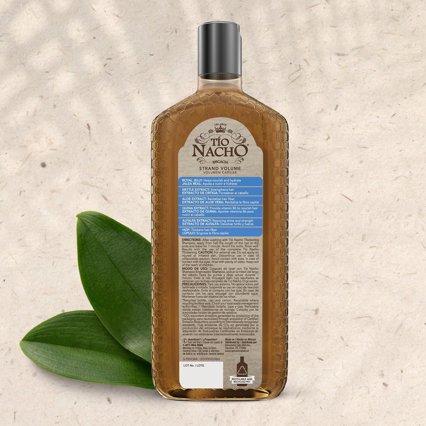 Tio Nacho Thickening Conditioner - Volumizing Formula with Royal Jelly & Natural Extracts | 14 Fl Oz