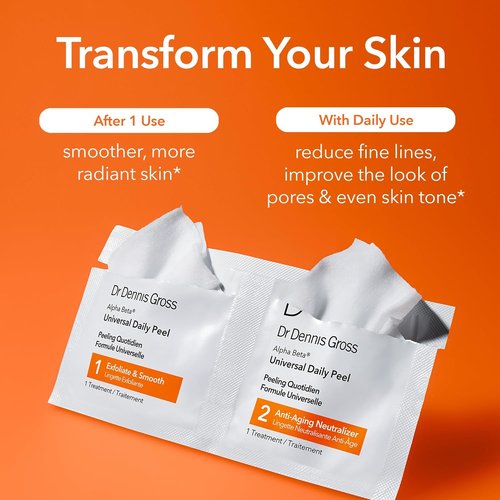 Dr. Dennis Gross Alpha Beta Universal Daily Peel - Smooth Uneven Tone & Texture | 60 Treatments