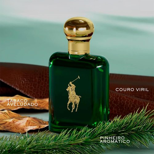 Ralph Lauren Fragrances Polo - Men's Woody & Spicy Eau de Toilette - Pine, Patchouli, Leather, Tobacco