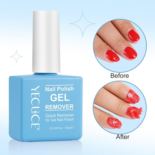 Regine Switzerland Gel Nail Polish Remover - Quick & Easy Foil-Free Formula | 15ml