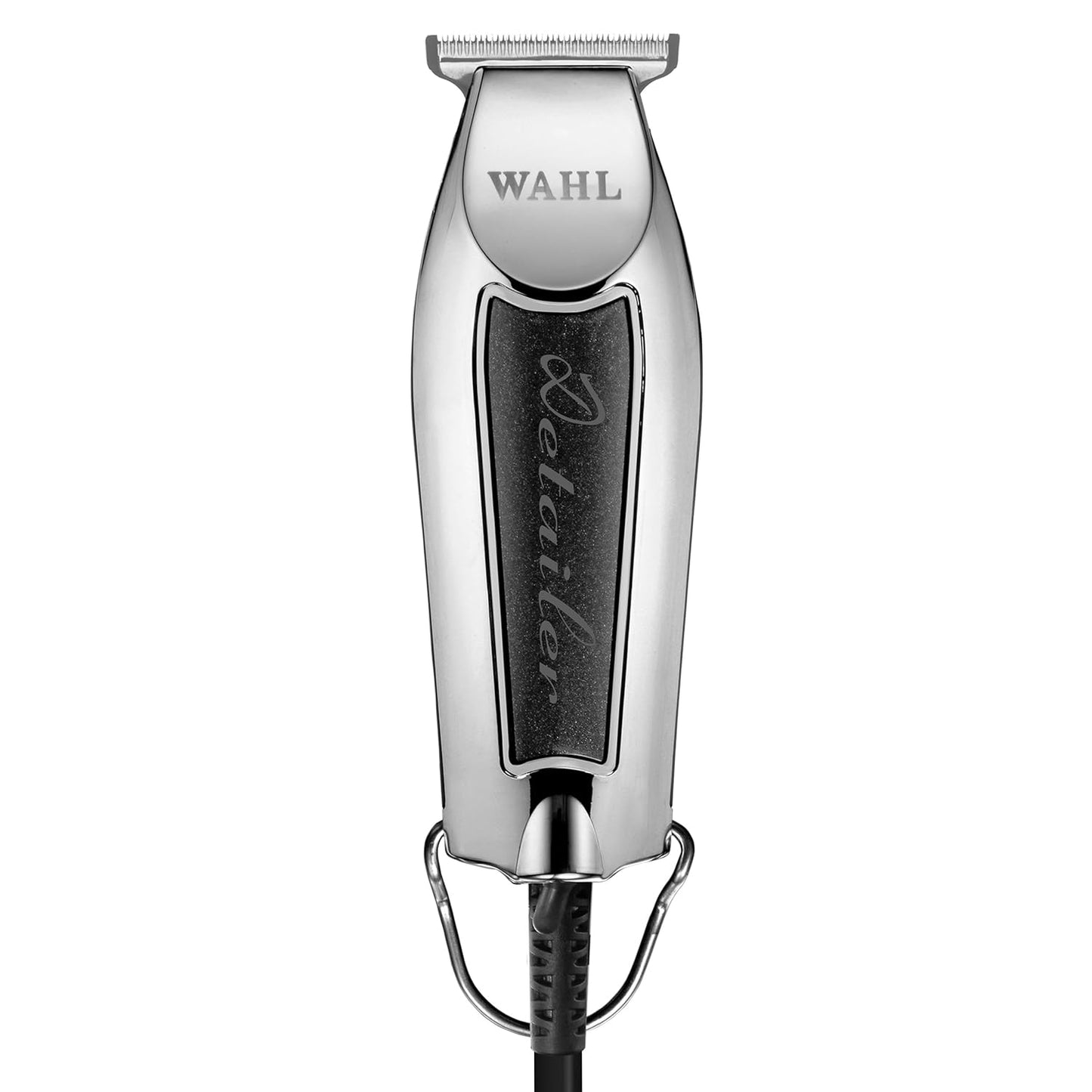 Wahl Professional Detailer Trimmer - Black Adjustable T-Blade with Accessories & Guides